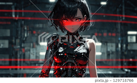 サイボーグ美少女 サイボーグ美少女 129718766
