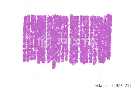 Pastel chalk rectangle frame with bold scribble stroke, underline line and handdrawn banner look in vibrant color. Creative sketch as background, perfect template for text or abstract modern card. 129723213