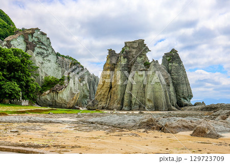 仏ヶ浦　(下北半島　7月) 129723709