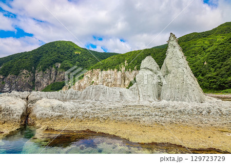 仏ヶ浦 (下北半島 7月) 仏ヶ浦 (下北半島 7月) 129723729