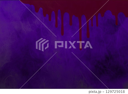 紫色に汚れた壁の背景 紫色に汚れた壁の背景 129725018