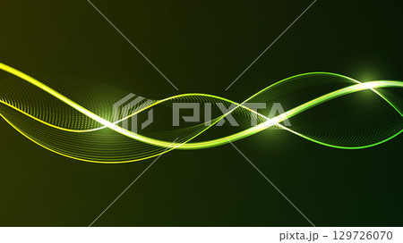 Abstract Digital Technology Background with Futuristic Lines. Abstract Digital Technology Background with Futuristic Lines. 129726070