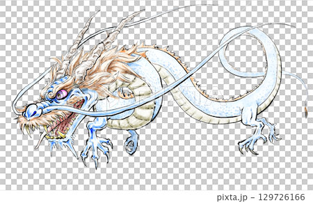 藍色東方龍 藍色東方龍 129726166