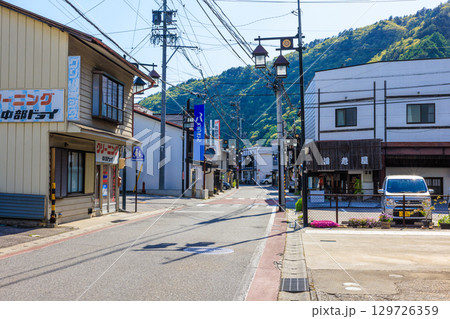 木曽福島の街並み【長野県】 129726359
