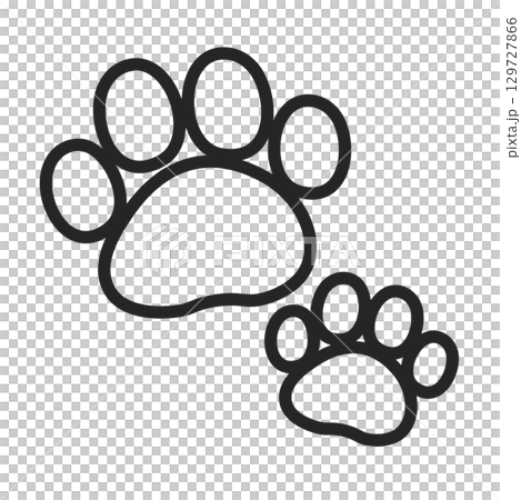 Simple meatball illustration 129727866