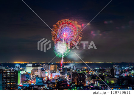 《千葉県》木更津港まつり花火大会 129729611