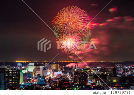 《千葉県》木更津港まつり花火大会 129729751