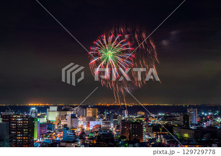 《千葉県》木更津港まつり花火大会 129729778