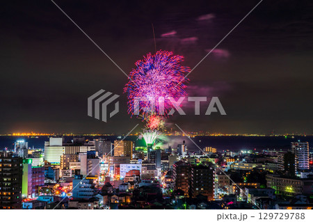 《千葉県》木更津港まつり花火大会 129729788