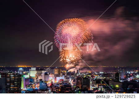 《千葉県》木更津港まつり花火大会 129729825