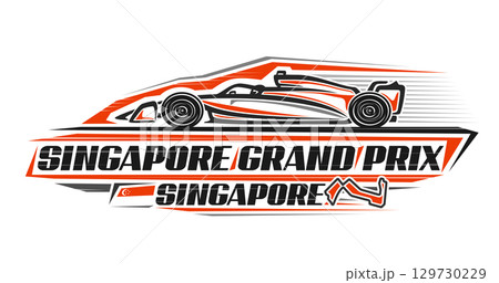 Vector logo for Singapore Grand Prix 129730229