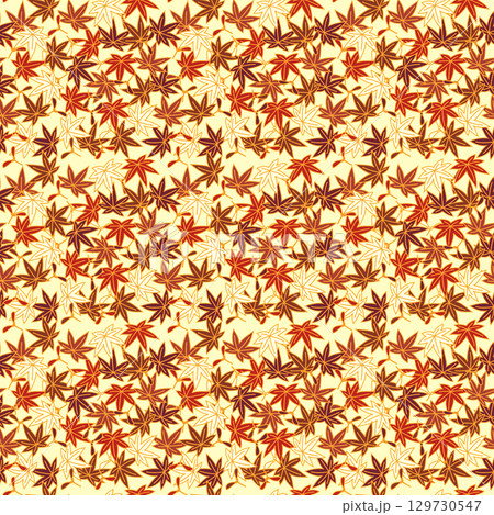 紅葉 シームレス 1-2 129730547