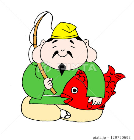 七福神　恵比寿様 129730692
