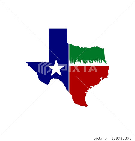 Texas Map icon Vector Illustration logo template Design. Vector EPS 10. Texas Map icon Vector Illustration logo template Design. Vector EPS 10. 129732376