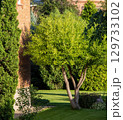 Backyard of a private house 129733102