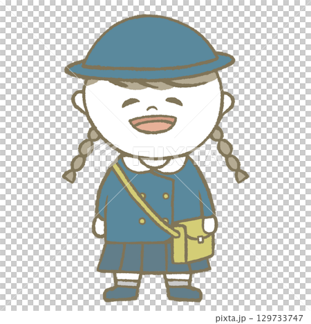 制服を着た子供 129733747