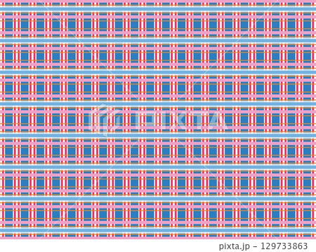 格子模様 幾何学模様 カラフル 格子模様 幾何学模様 カラフル 129733863