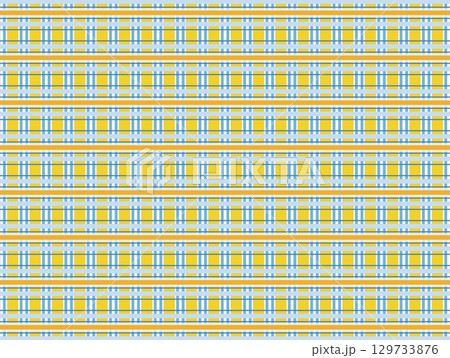 格子模様　幾何学模様　カラフル 129733876
