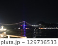 夜の関門橋 129736533
