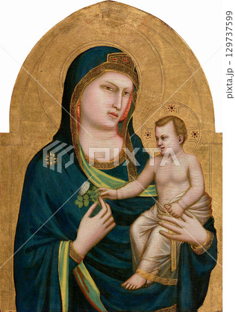 Madonna and child by Giotto di Bondone Madonna and child by Giotto di Bondone 129737599