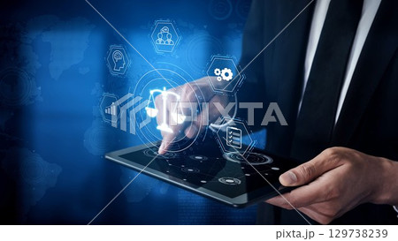 Digital law interface displaying justice scale, highlighting digital law Muxer Digital law interface displaying justice scale, highlighting digital law Muxer 129738239