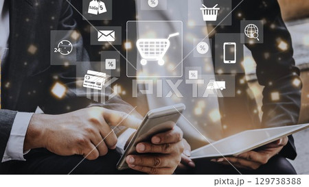Omni-Channel Shopping for Seamless Customer Experience Muxer 129738388
