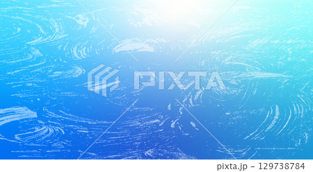 Frozen glass background. Blue gradient cover with ice noise texture. Christmas cold window view for social media. Fresh abstract banner template. Vertical gradation cover. Vector design illustration Frozen glass background. Blue gradient cover with ice noise texture. Christmas cold window view for social media. Fresh abstract banner template. Vertical gradation cover. Vector design illustration 129738784