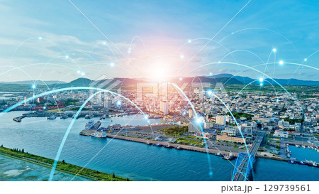 港湾都市と通信ネットワーク 港湾都市と通信ネットワーク 129739561