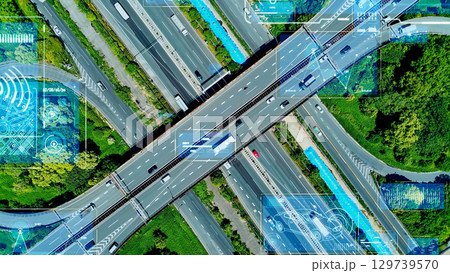 高速道路とデジタルテクノロジー 129739570