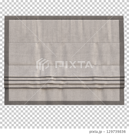 curtain isolated on a transparent background, interior decorations, 3D illustration, cg render curtain isolated on a transparent background, interior decorations, 3D illustration, cg render 129739836