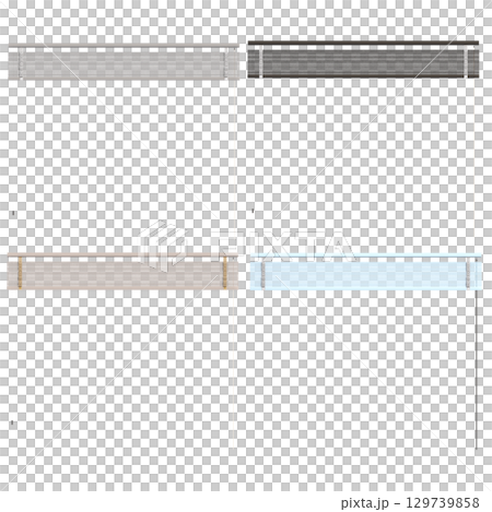 curtain isolated on a transparent background, interior decorations, 3D illustration, cg render curtain isolated on a transparent background, interior decorations, 3D illustration, cg render 129739858