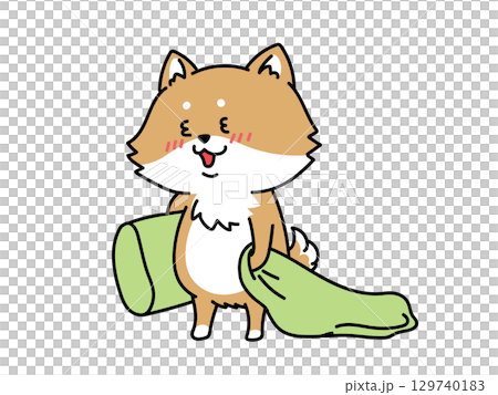 昏昏欲睡的柴犬 129740183