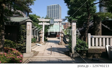 中央区佃に鎮座する住吉神社 129740213