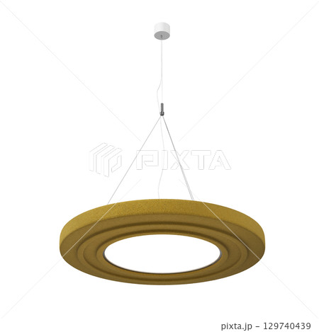 chandelier on the ceiling isolated on transparent background, hanging lamp, pendant light, 3D illustration, cg render chandelier on the ceiling isolated on transparent background, hanging lamp, pendant light, 3D illustration, cg render 129740439