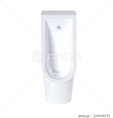 Lavatory pan isolated on a transparent background, bidet, 3D illustration, and CG render Lavatory pan isolated on a transparent background, bidet, 3D illustration, and CG render 129740772