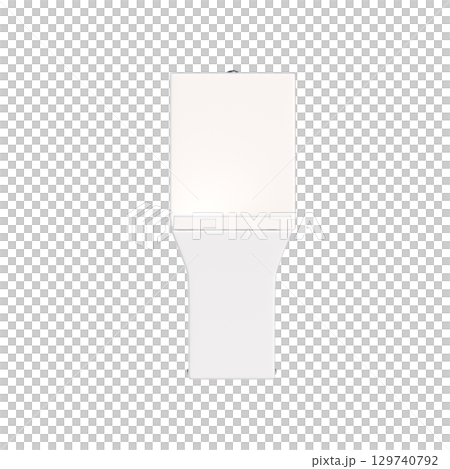 Lavatory pan isolated on a transparent background, bidet, 3D illustration, and CG render Lavatory pan isolated on a transparent background, bidet, 3D illustration, and CG render 129740792