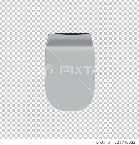 Lavatory pan isolated on a transparent background, bidet, 3D illustration, and CG render Lavatory pan isolated on a transparent background, bidet, 3D illustration, and CG render 129740922