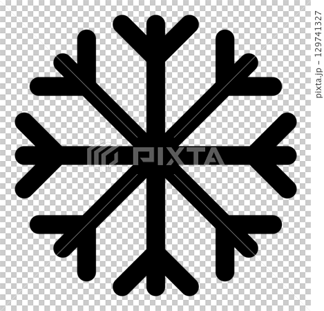 雪花圖示說明 129741327