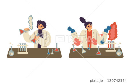 Engaging Chemistry Experiments Featuring a Variety of Colorful and Exciting Reactions Engaging Chemistry Experiments Featuring a Variety of Colorful and Exciting Reactions 129742554