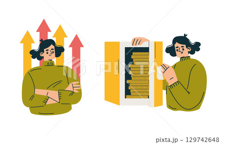 This Creative Stock Illustration depicts concepts related to Growth and Investment This Creative Stock Illustration depicts concepts related to Growth and Investment 129742648