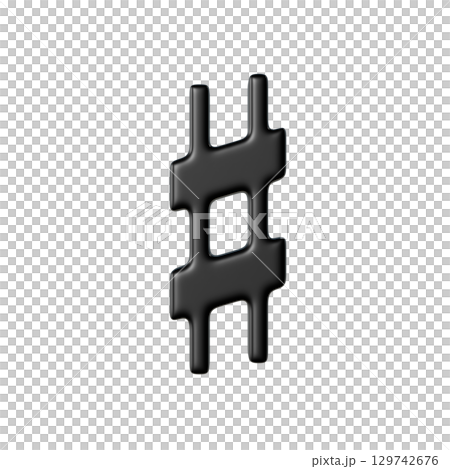 Sharp 3D icon 129742676
