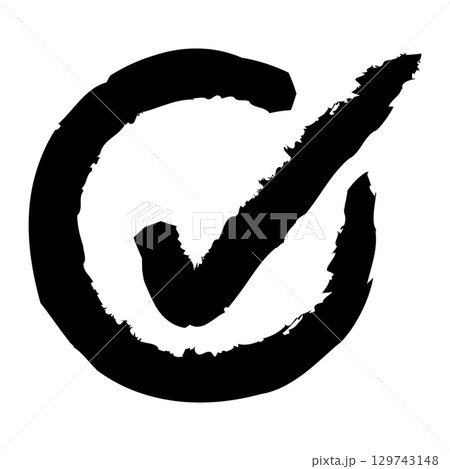 チェックボックスのイラスト 129743148