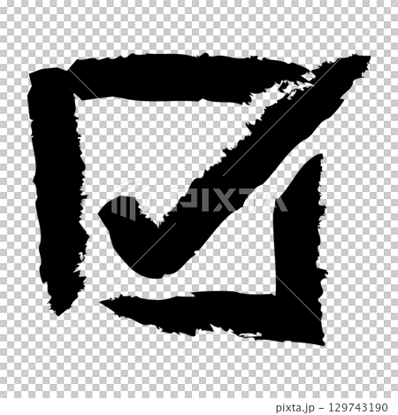 チェックボックスのイラスト 129743190