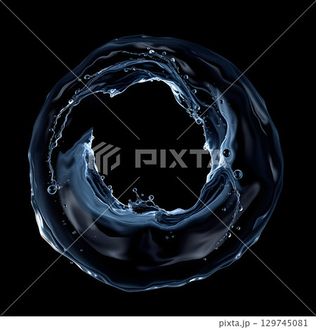 リング形状の水 129745081