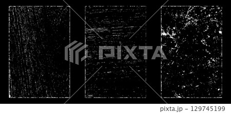 Black and white grunge. Distress overlay texture. Abstract surface dust and rough dirty wall background concept. Distress illustration simply place over object to create grunge effect. Vector EPS10. Black and white grunge. Distress overlay texture. Abstract surface dust and rough dirty wall background concept. Distress illustration simply place over object to create grunge effect. Vector EPS10. 129745199