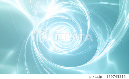 光の渦とエネルギーの抽象背景 光の渦とエネルギーの抽象背景 129745313