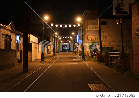 北海道根室市内の夜風景(2023年夏) 129745983