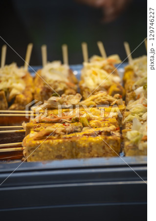 臭豆腐 臭い豆腐 夜市 129746227