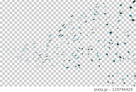 Confetti, 16 blue-green, 9 waves 50 Confetti, 16 blue-green, 9 waves 50 129746429