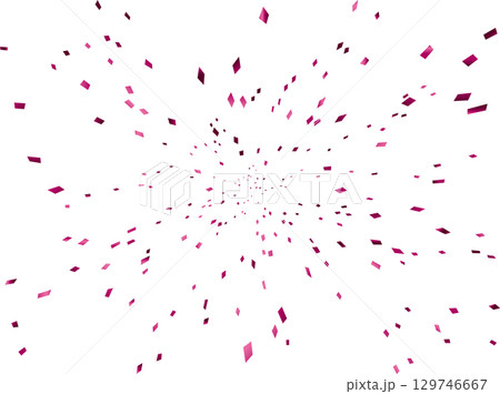 紙吹雪、12マゼンタ、2眼-100 129746667